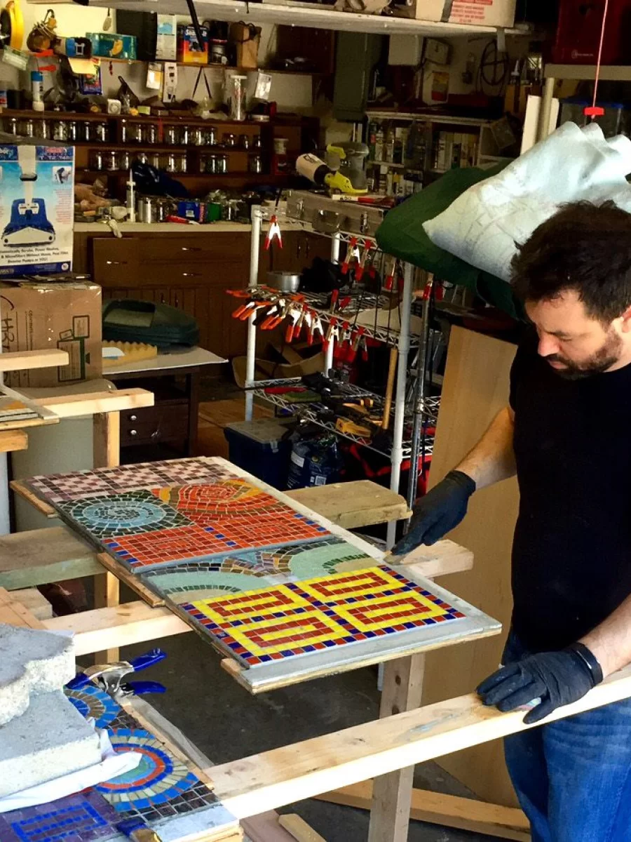 Community Fabric mosaic