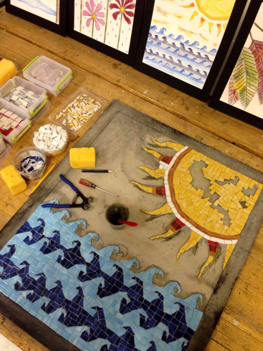 The Living Seasons mosaic