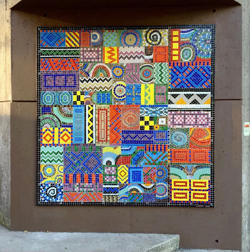 Community Fabric - mosaic mural